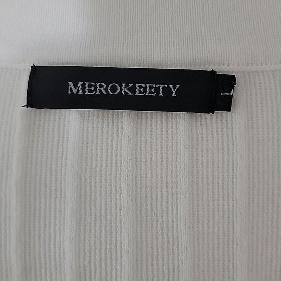 Merokeety pullover cardigan sweater Size M - Picture 7 of 10